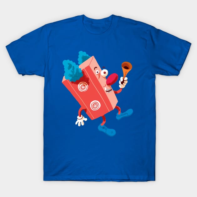 Clown Tape T-Shirt by washburnillustration